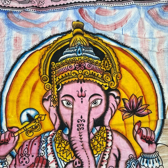 Urban Outfitters Lord Ganesha Fringe X-Large Tapestry - Picture 5 of 8
